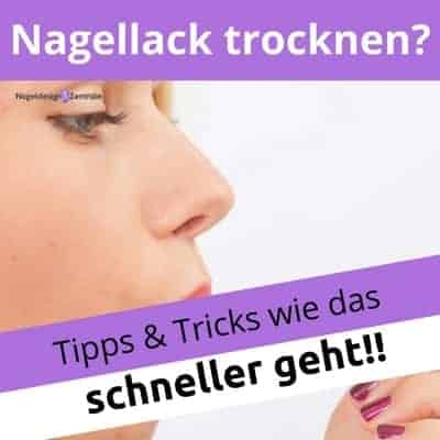 Hilfe Der Nagellack Trocknet Nicht Nageldesign Zentrale