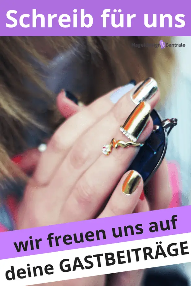 Ihr habt einen Tipp, Trick oder Empfehlung zum Thema Nageldesign, Maniküre, Pediküre oder Nagelgesundheit? Wir freuen uns auf euren Gastbeitrag!