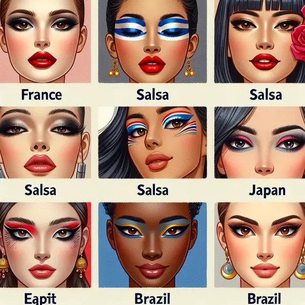 Unterschiede im Make-up zwischen den Ländern