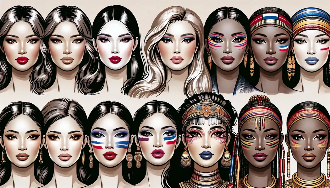 Popkultur und Medien prägen länderspezifische Make-up-Styles - Unterschiede im Make-up zwischen den Ländern